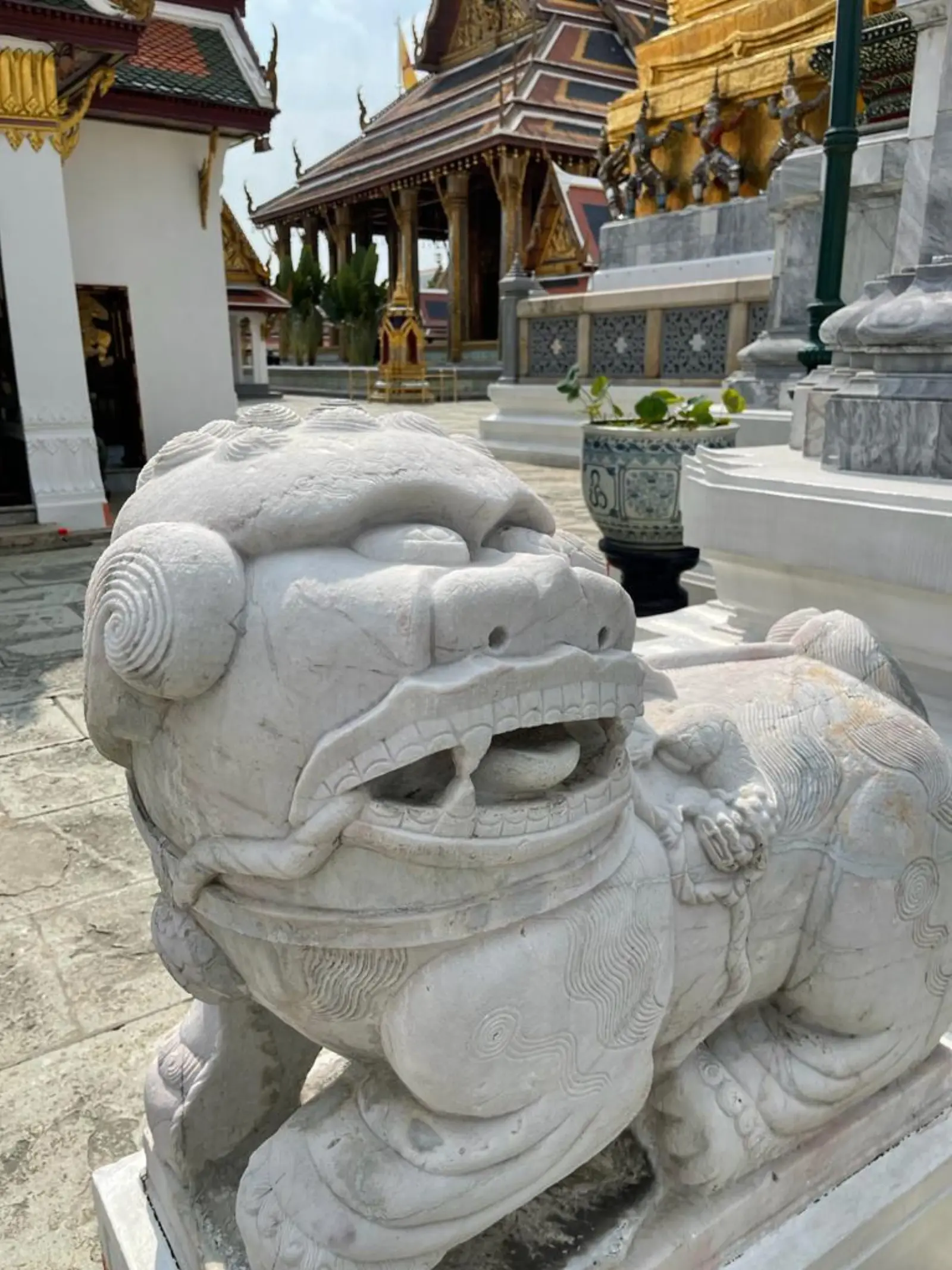 Grand Palace Temple in Bangkok, Thailand