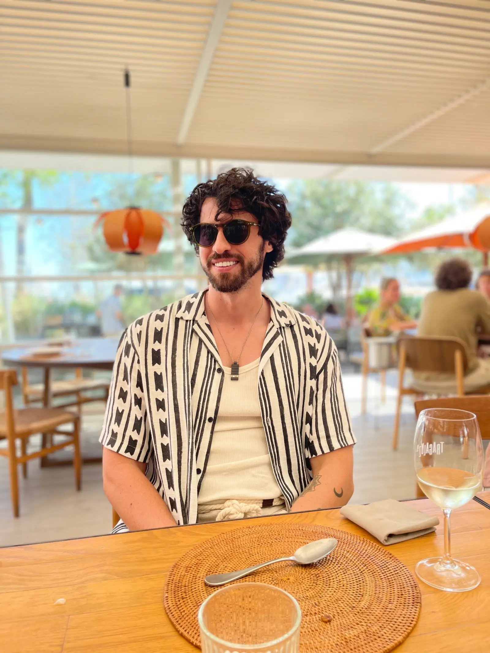 Camping Mar restaurant in Marina Vela, Barcelona