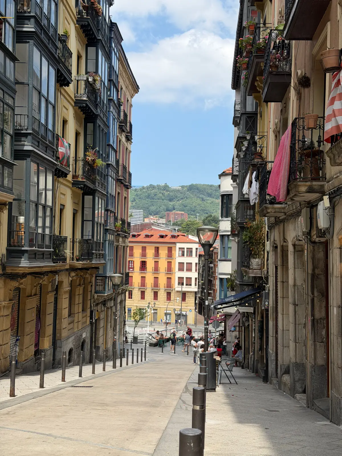 A street in Bilbao’s Casco Viejo