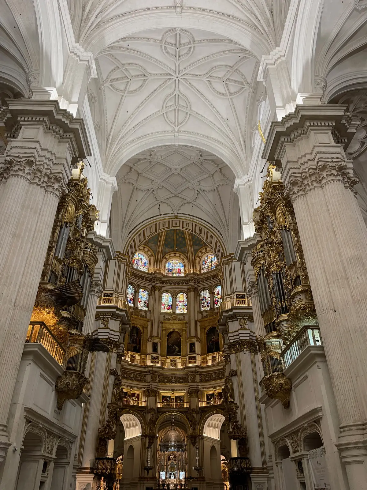 Inside Granada Cathedral