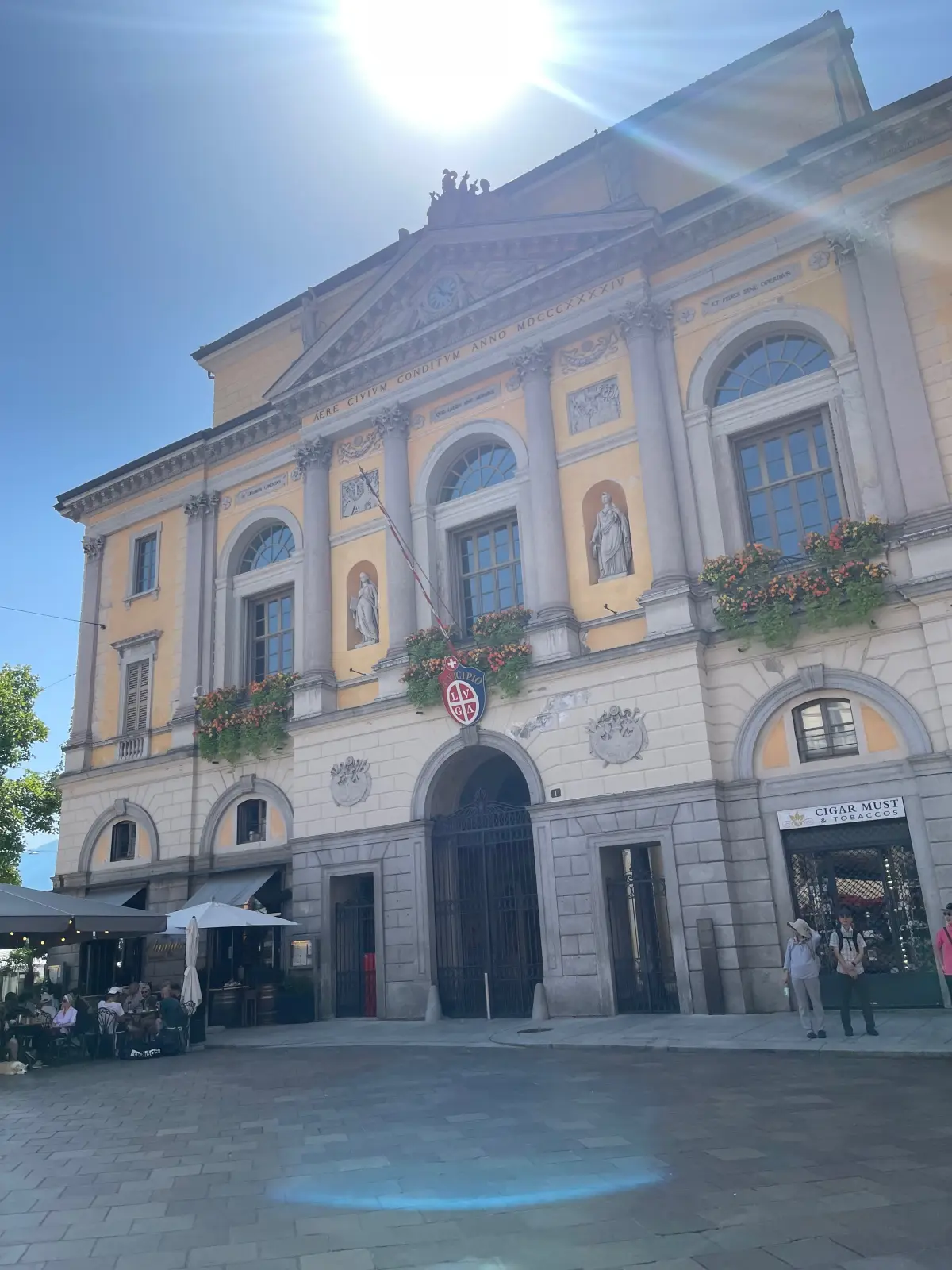 Palazzo Civico on Piazza della Riforma