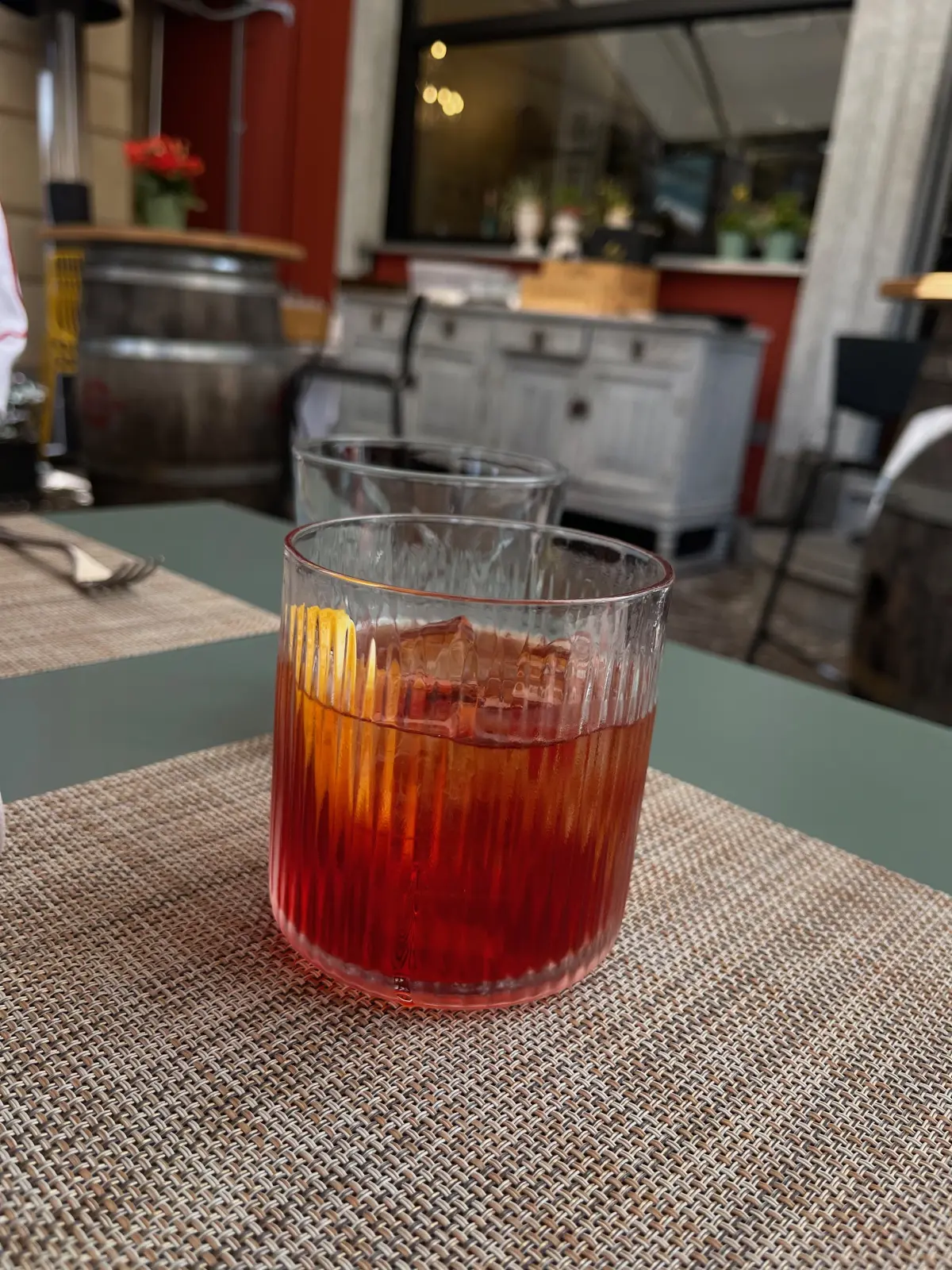 A spritz in Lugano