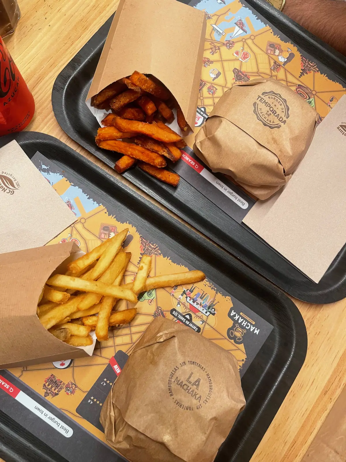 Sweet potato fries at Machaka SmashBurger