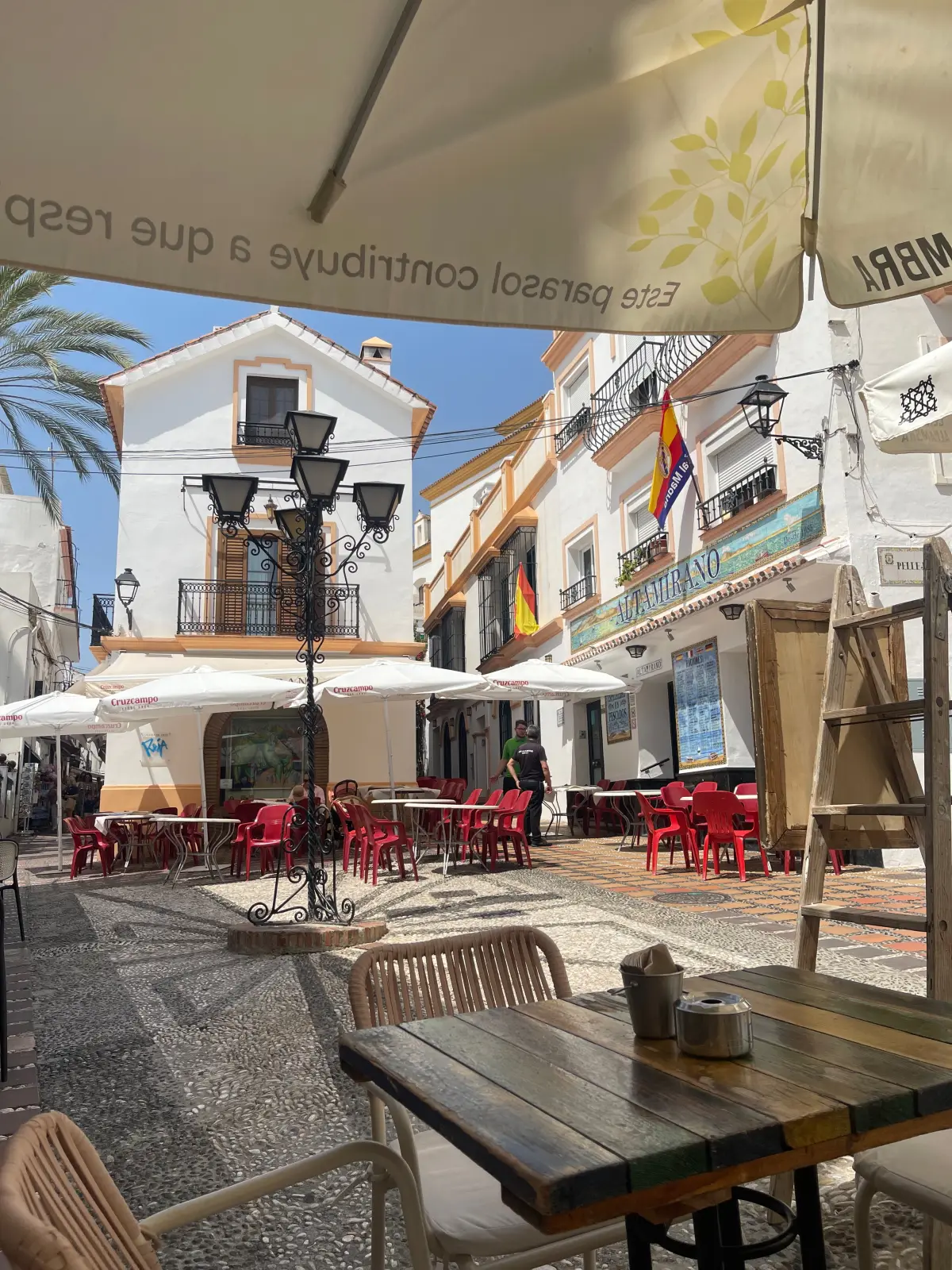 A square in the old town