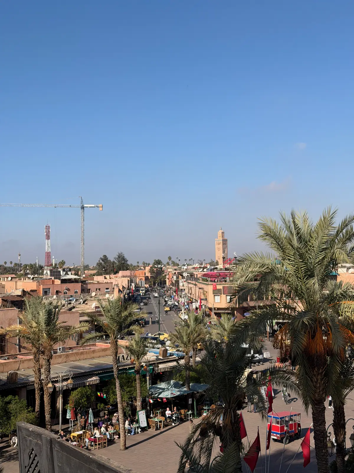 The rooftops of Marrakech