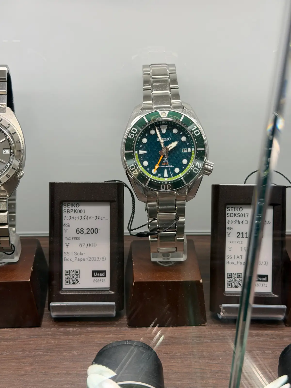 A modern diver’s watch for sale