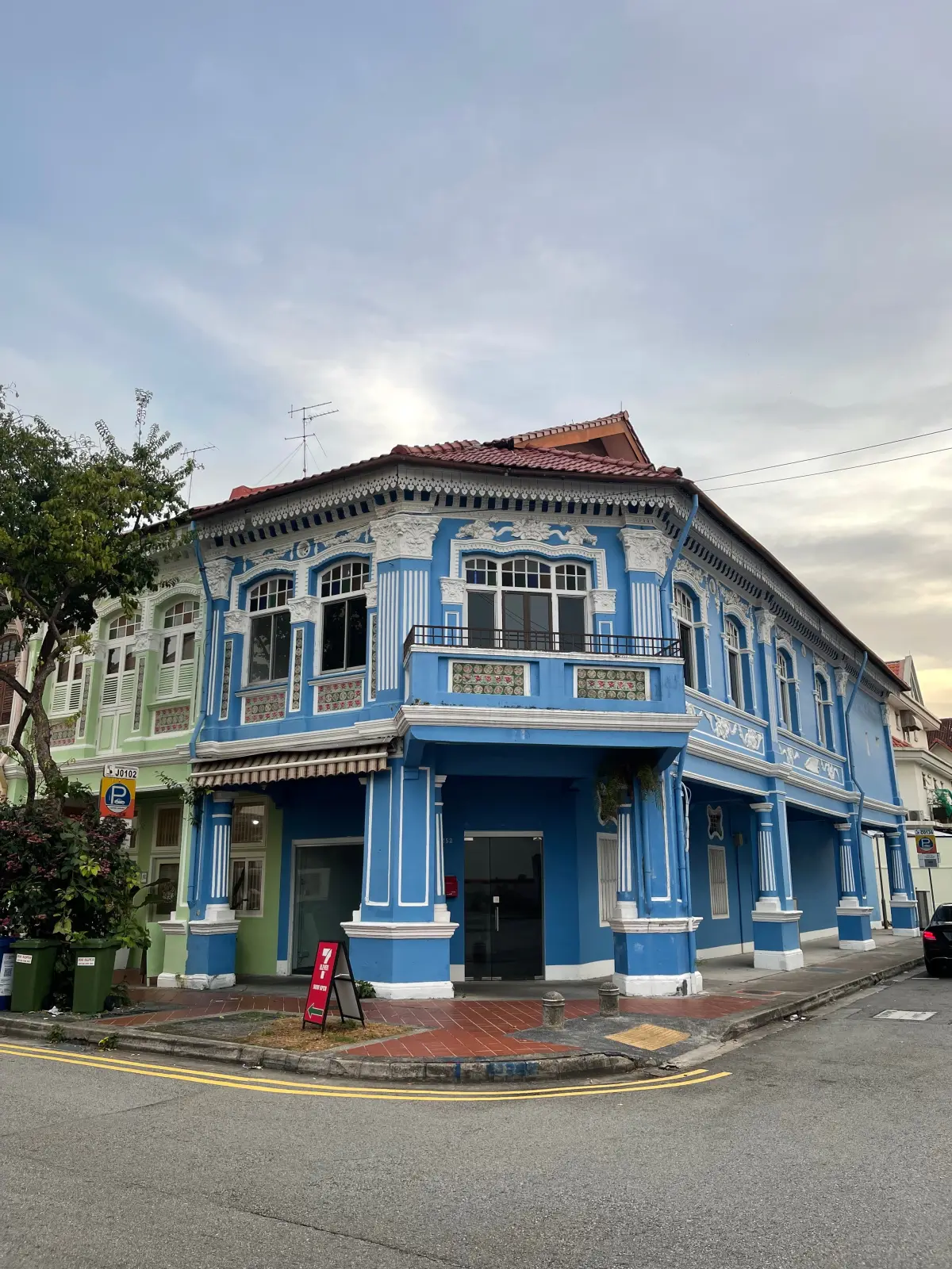 A Peranakan shophouse in Joo Chiat