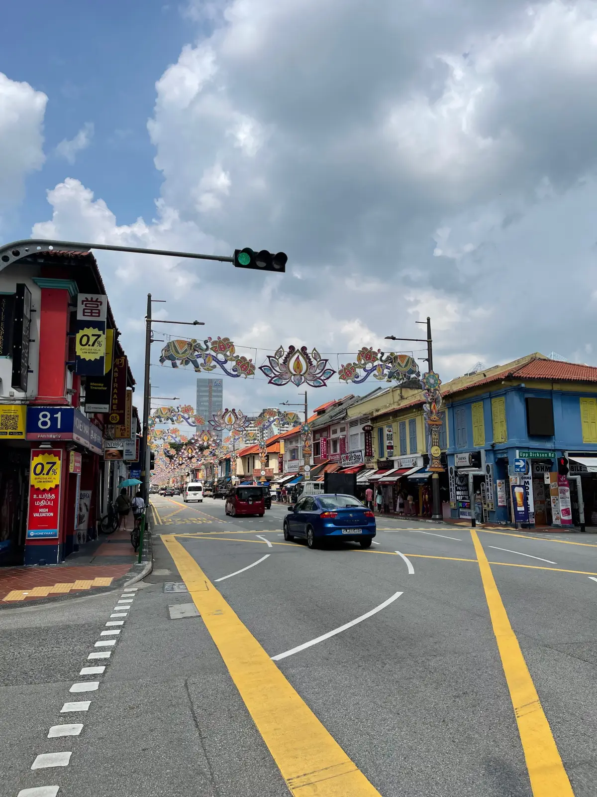 A street in Little India
