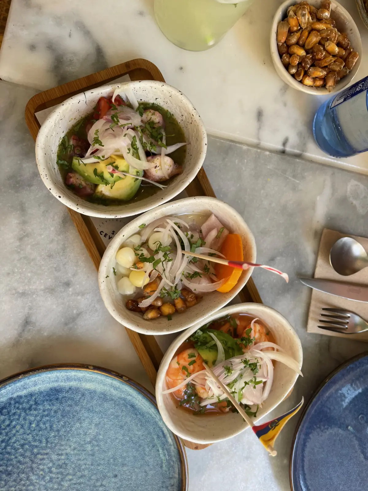 A ceviche bowl at Sr. Ceviche