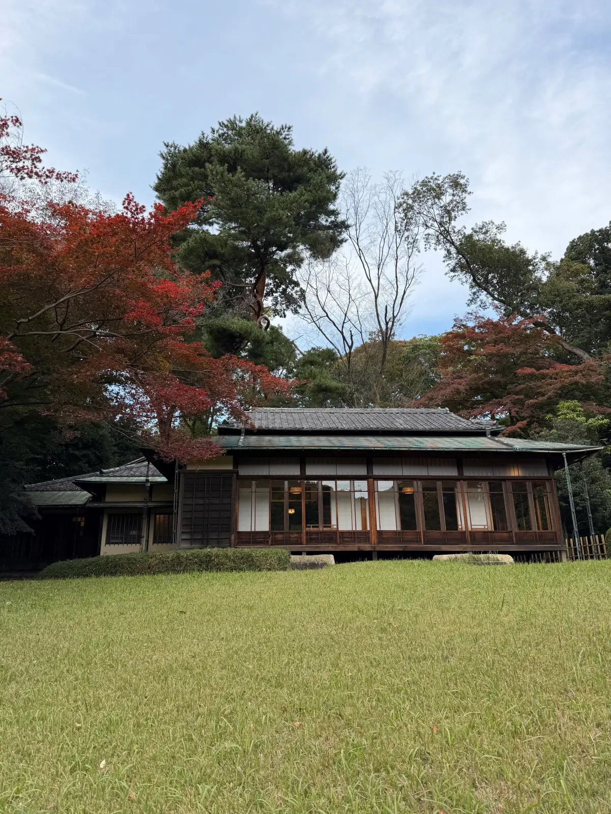 Teahouse in the Meiji Jingu inner garden