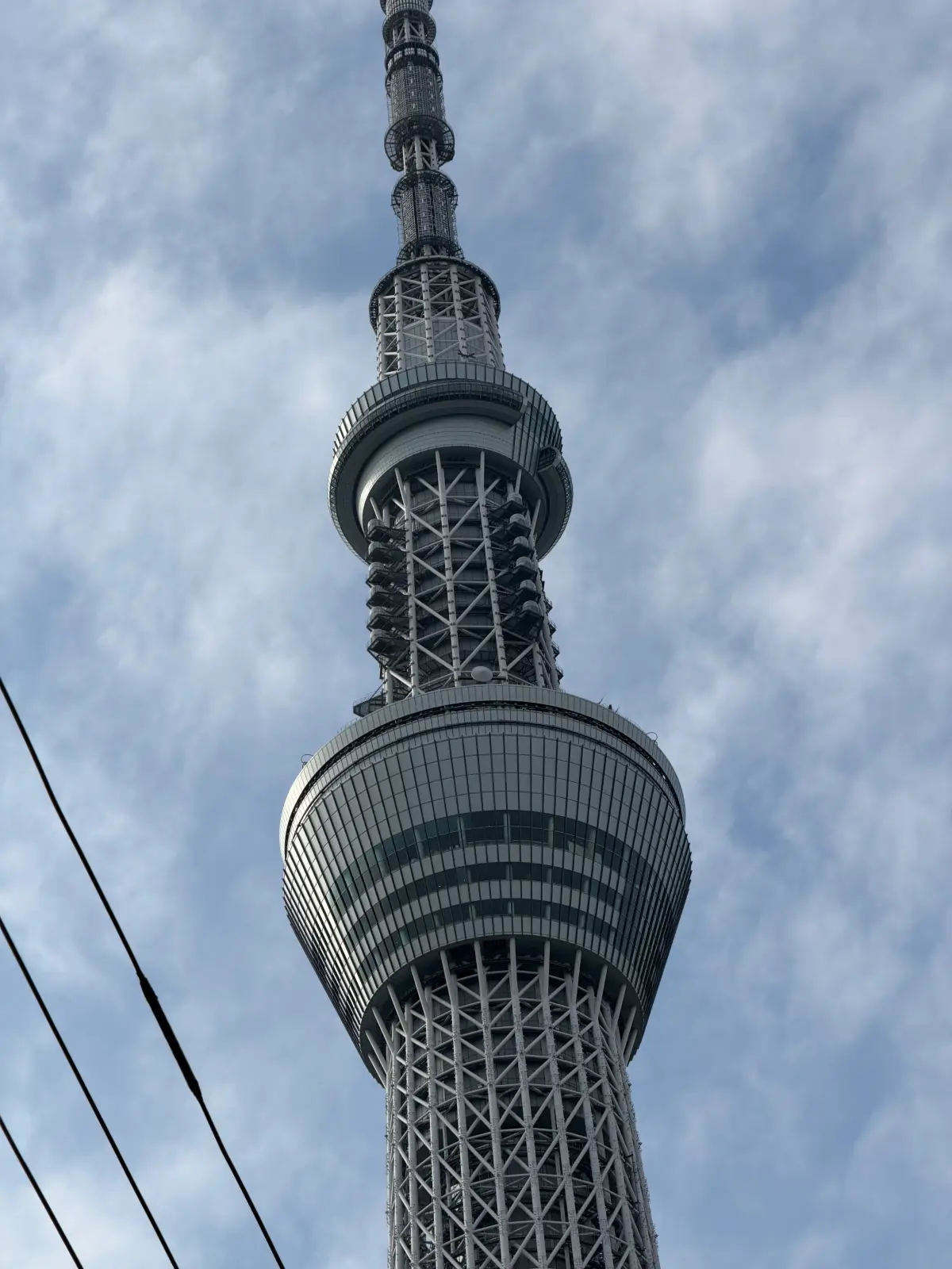 Tokyo Skytree from below